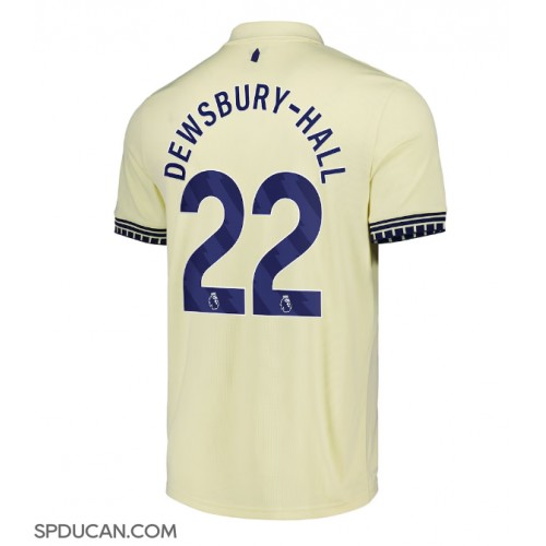 Muški Nogometni Dres Everton Kiernan Dewsbury-Hall #22 Gostujuci 2025-26 Kratak Rukav